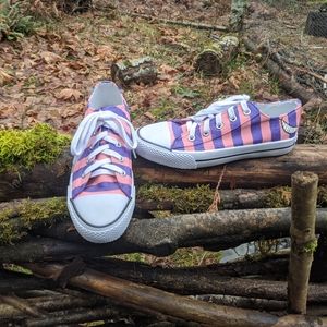 Cheshire Cat inspired hand painting NWOT Airwalks